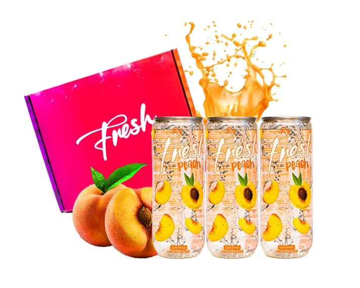 Fresh Peach 3-pakning
